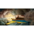 thumbnail image 3 of Herzog, Linda Ridd 18x11 Black Modern Framed Museum Art Print Titled - Rhino Train, 3 of 5