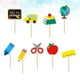 thumbnail image 3 of 36 piezas de decoración para tartas de regreso a clases, decoración para tartas, decoración para postres, 3 of 8