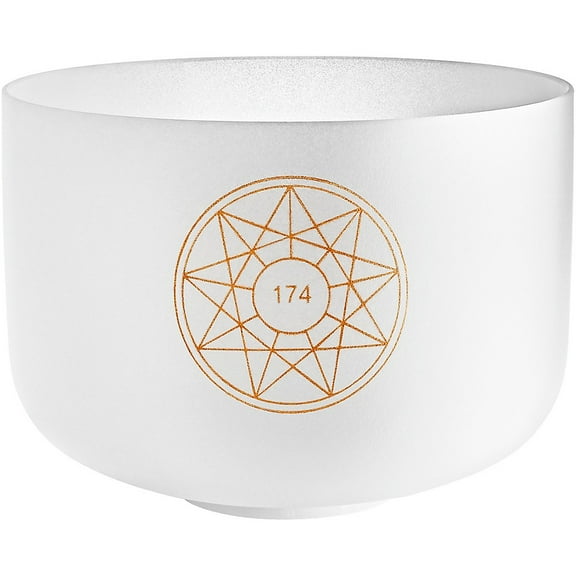 MEINL Sonic Energy Solfeggio Crystal Singing Bowl F3 12 in.