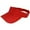 Red, variant on Lavaport 6 Colors School Girls Sun Visors Women Long Brim Thicker Sweatband Caps