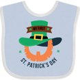 thumbnail image 3 of Inktastic My First St Patrick's Day Baby's First St Patricks Boys or Girls Baby Bib, 3 of 4