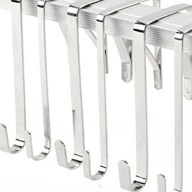 Toystoory 12 piezas elegante organizar eficientemente con gancho de Metal en forma de S ganchos para abrigos ganchos de puerta multiusos Decoración del hogar Tipo 2 8mm