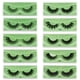 thumbnail image 1 of Pestañas naturales, pestañas postizas, pestañas cortas, pestañas postizas de visón tenues, 10 pares de pestañas postizas de visón sintético, pestañas gruesas, pestañas postizas 3D, pestañas postizas., 1 of 3