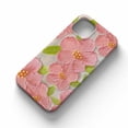 thumbnail image 2 of Tobelint Boho Flower Painting Case for iPhone 13 Pro Max,Aesthetic Colourful Floral Pattern Bumper Case Cover, 2 of 5