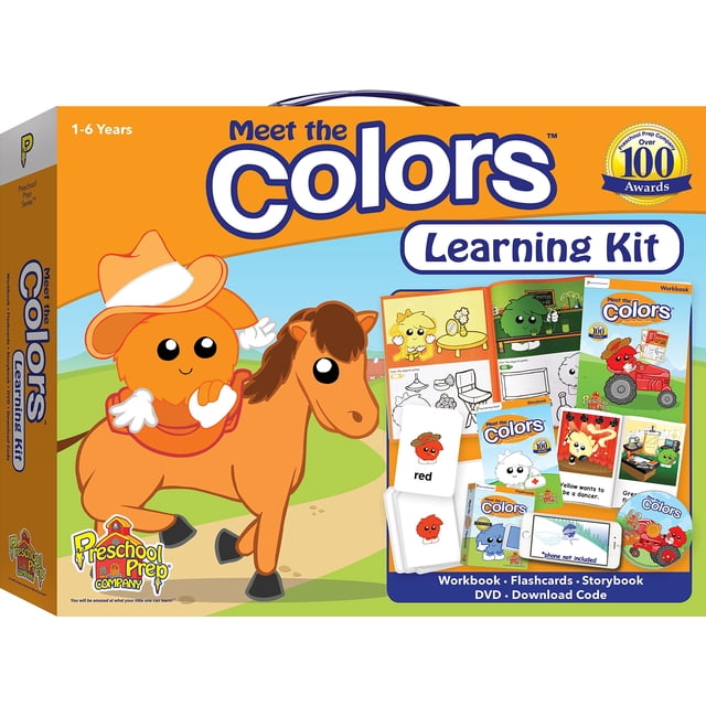 Kit de Aprendizaje Preschool Prep Company Conoce los Colores