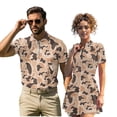 thumbnail image 2 of Jeiento Men Women Matching Golf Outfits Women Golf Dress Duck Camo Hunter Stylish Collared Tennis Shirt Activewear for Men Active Couple Wear, 2 of 6