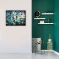 thumbnail image 6 of Epic Graffiti 'Tower Bridge Under A Dramatic Sunset' by Marc Todd, Canvas Wall Art, 34"x26", 6 of 8