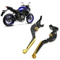 thumbnail image 4 of Brake  Levers, Short Brake  Levers Adjustable Aluminum Alloy 147mm Cool Design  For MT07 MT09 FZ07, 4 of 8