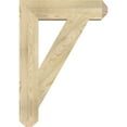 thumbnail image 3 of Ekena Millwork 6"W x 28"D x 40"H Traditional Craftsman Rough Sawn Bracket, Douglas Fir, 3 of 13
