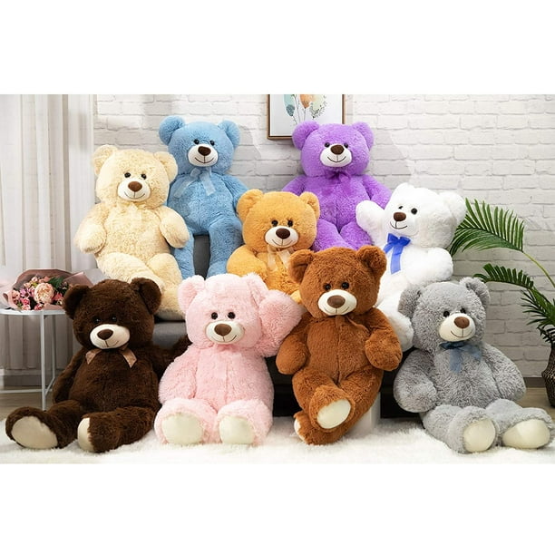 Cute Teddy Bear， Stuffed Animal Teddy Bears ， Special Plush Gift for Kids,  Girlfriend(Apricot) 