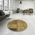 thumbnail image 4 of Ahgly Company Machine Washable Indoor Rectangle Transitional Saddle Brown Area Rugs, 2' x 4', 4 of 7
