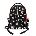 thumbnail image 2 of SCRAWLGOD Dinosaur Basketball Print Red Black Kids Backpacks for Boys Girls Multi-Pocket Large Daypack Casual Knapsack Elementary Primary Middle School Bookbags, 2 of 7