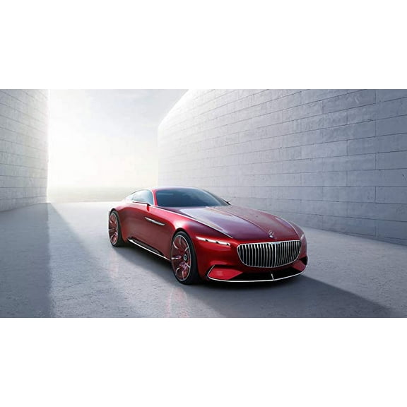 Iconic Arts Supercar Laminated 24x36 Poster: Mercedes Benz Maybach 6 Luxury Car