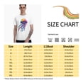 thumbnail image 5 of Colorful Jellyfish T-Shirt for Men Cotton 100% Summer Tops Women Fashion Casual Short Sleeves Round Collar Short-Sleeve Couple Top Tees, 5 of 7