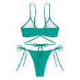 thumbnail image 4 of WILLBEST Traje de Baño Dama conjunto de Bikini de Mujer Tanga Bikini de Dos Piezas Traje de Baño Ajustable Sexy Traje de Baño con Anillo, 4 of 4