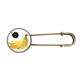 thumbnail image 1 of Broche de Metal antiguo Unbranded Plátano acuarela 7.5 cm, 1 of 3