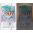 thumbnail image 2 of Caroline's Treasures BB7348CNL Rabbit and Squirrel Bathing Watercolor Ceramic Night Light, 6x4x3", multicolor, 2 of 2
