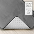 thumbnail image 4 of 3-Piece Non-Slip Bathroom Rug Set – Ultra-Absorbent Coral Fleece Mats for Toilet, Vanity & Wet Floors, Machine-Washable Anti-Skid Bath Mats&nbsp;, 4 of 9