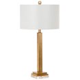 thumbnail image 4 of Safavieh Lighting Collection Perri Crystal Base Gold 30-inch Bedroom Living Room Home Office Desk Nightstand Table Lamp (Set of 2) - LED Bulbs Included, 4 of 4