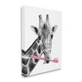 thumbnail image 2 of Stupell Industries Funny Animal Bathroom Toothbrush Animals & Insects Painting Gallery Wrapped Canvas Print Wall Art, 2 of 5
