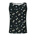 thumbnail image 4 of Zedker Women Plus Size Tank Top Casual Summer Loose Fit Sleeveless Shirts Crewneck Tunic Tees Multicolor Plus L, 4 of 5