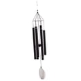 thumbnail image 1 of Campanas de tubo de metal grandes Campanas para interiores y exteriores para patio, , habitación, pared, decoración Negro DYNWAVEMX Campana de viento de aluminio, 1 of 8