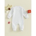 thumbnail image 5 of Infant Baby Boy Girl Christmas Outfit 3M 6M 12M 18M Clothes Christmas Tree Long Sleeve Romper One Piece Jumpsuit Pants, 5 of 10