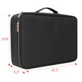 thumbnail image 3 of GoDecor Makeup Bag Travel Makeup Train Case 16 inches Cosmetic Case Makeup Brush Holder Organizer with Adjustable Dividers, 3 of 9