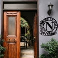 thumbnail image 2 of Binwennn Welcome Home Decorations Valentine Door Hanging Use Front Door Sign Metal Wrought Lettering Patio Front Door Wall Decoration Crafts Window Decoration, 2 of 4