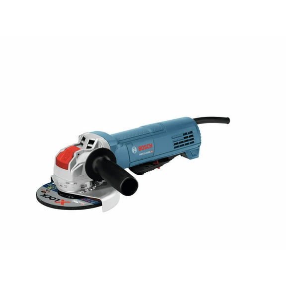 Restored Premium Bosch GWX10-45DE-RT X-LOCK 4-1/2 in. Ergonomic Angle Grinder with No Lock-On Paddle Switch (Refurbished)