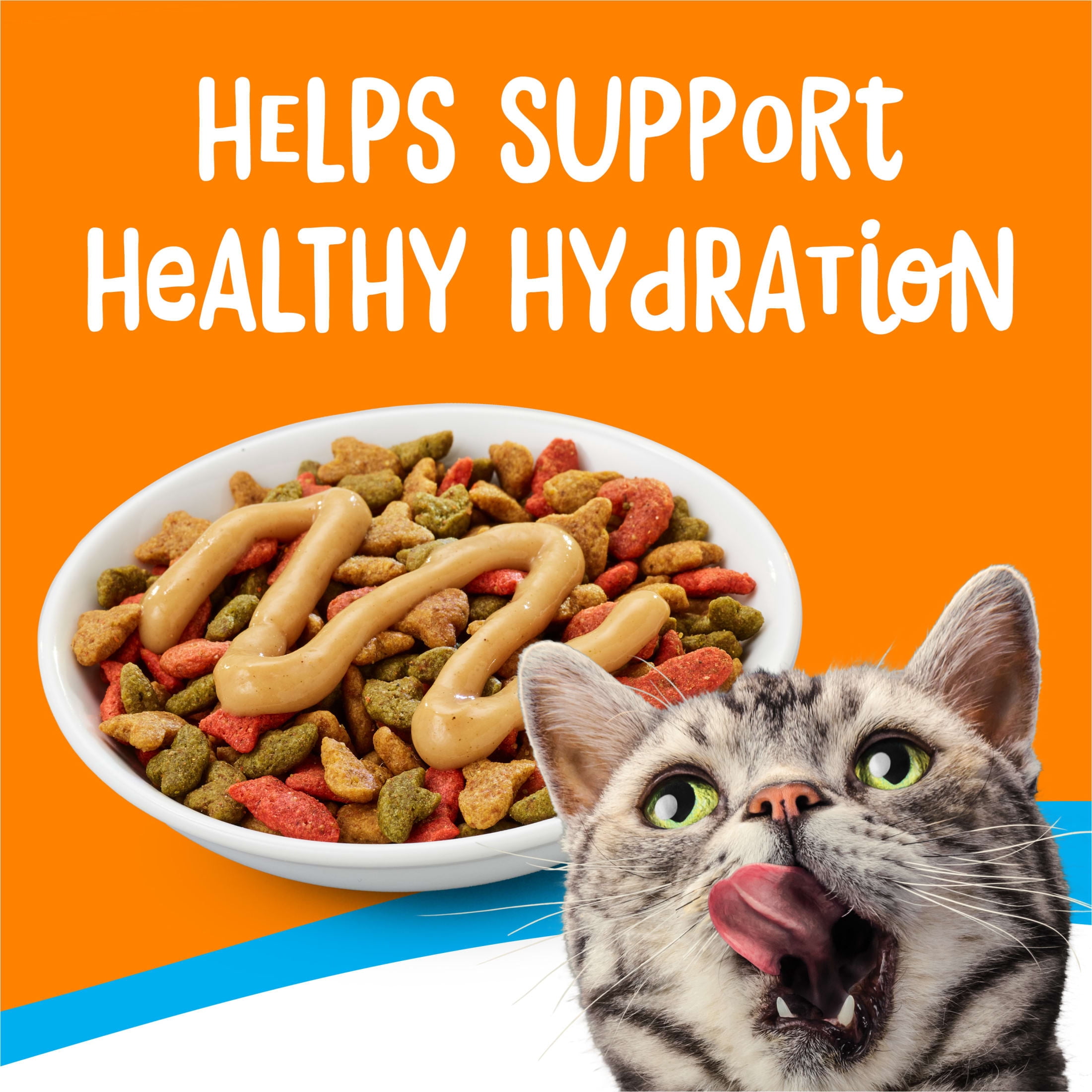 Purina Friskies Lil’ Lickables Tuna, Chicken, & Whitefish Flavor Variety Pack Lickable Cat Treats, 0.5 oz Sachets (40 Pack)