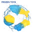 thumbnail image 3 of Puppy Chewing Toys Ball Frozen Bone Toys With Water Injection for Pets Summer Teething  Fish, 3 of 7