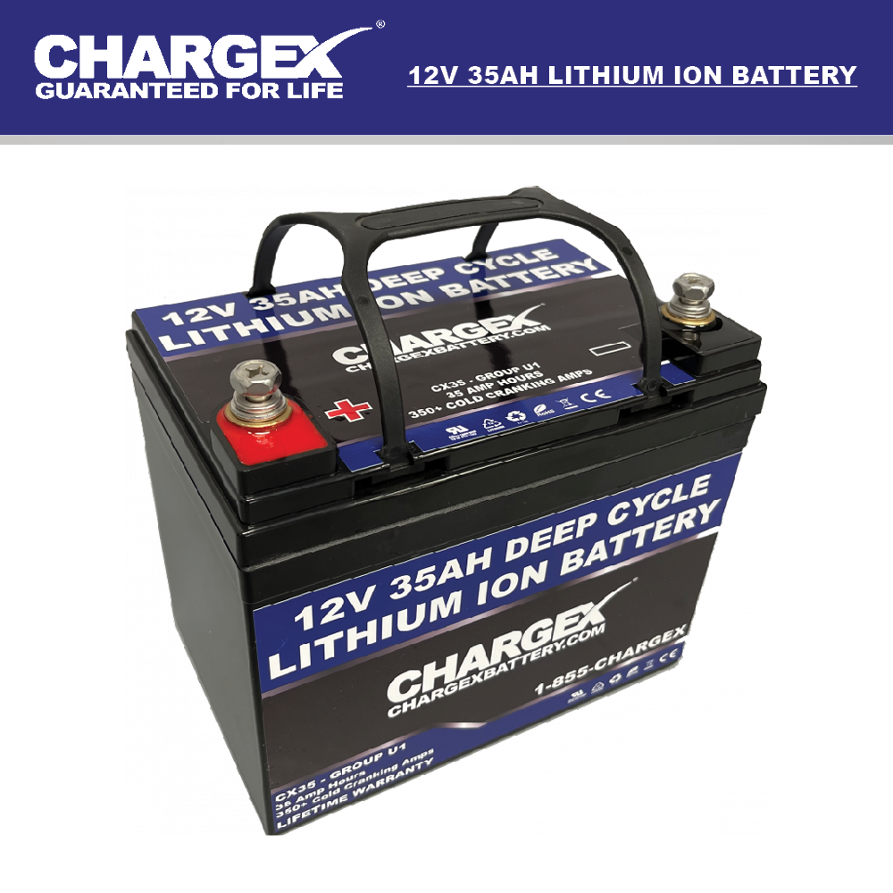 CHARGEX 12V 35A Lithium-Ion Battery