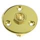thumbnail image 4 of Enchufe de bajo eléctrico de repuesto de 1/4 "6,35mm, placa redonda con tornillo dorado Yuyangstore Jack de placa redonda para guitarra, 4 of 4
