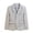 Gray, variant on Blazers for Boys Girls Teens Long Sleeve Notched Collar/Lapel Collar with Pockets Solid Color Open Front Casual School Formal Kids Girls Blazers Suit Jacket 14-15 Years Navy