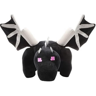 Mattel Minecraft HGV56 Figurine en peluche Ender Dragoon avec lumières et sons, jeu vidéo, cadeau pour les fans âgés de 3 ans et plus, multicolore