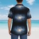 thumbnail image 4 of Fotbe The Galaxy Camisa Hawaiana para Hombre Unisex – Camisa Casual de Verano con Botones de Manga Corta de Algodón y Lino,X-Large, 4 of 7