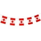thumbnail image 2 of 3x Bandera de La Nación de Canadá Bnners Banderas de Cuerda para Bares Deportivos Decoración de Fiesta 5,5 M 3 piezas, 2 of 8