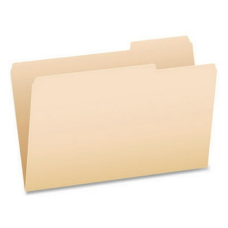 pendaflex file folder 1-tab left position legal size manila 100/box (753 1/3-1)