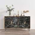 thumbnail image 6 of CHIHUT Black Marble Wallpaper 30"x118" Marble Contact Paper Peel and Stick Countertops Contact Paper, 6 of 8
