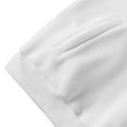 thumbnail image 5 of Dwelliawo White Hoodies for Men Essentials Fashion Fleece Hoodies with Drawstring Long Sleeve Hooded Sweatshirts Heavyweight Hoodies Pullover S, 5 of 5