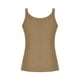 thumbnail image 5 of ICHUANYI Clearance Womens Solid Tank Tops Sleeveless U-Neck Base Shirt Summer Casual Workout Tees(Khaki, XXL) ICHUANYI WER2023081400662, 5 of 6