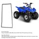 thumbnail image 3 of 35 Link 116 Link Roller Chain with Master Link Alloy Steel for Mini Moto, Kart, Drift, Tricycle, Quad, Scooter, Karting, 3 of 4