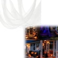 thumbnail image 5 of Ktoot White Halloween Creepy Cloth Ragged Sheer Gauze Fabric Stretchy Reusable Polyester Netting Giant Halloween Party Supplies Porch Decor For Window Doorway Haunted House Wall Decor, 5 of 6