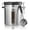 Silver, variant on Mixpresso 16 Oz Stainless Steel Airtight Coffee Canister with Vacuum Seal with Clear Window