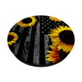 thumbnail image 2 of PopSockets PopGrip con diseño de girasoles con bandera estadounidense para teléfonos y tabletas, 2 of 6