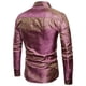 thumbnail image 4 of Cuello Alto Manga Larga Paisley Primavera Hombres Camisa Abotonada Tops (Rojo 3Xl)-200449.05 Likrtyny Caballero, 4 of 5