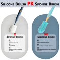 thumbnail image 3 of Kit de cepillos para biberones Kesttenn 3 en 1 de silicona, 28 cm, 3 of 9