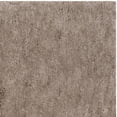 thumbnail image 3 of SAFAVIEH Sybella Solid Plush Polyester Sheep Shag Area Rug, Silver, 6' x 6' Square, 3 of 3