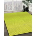 thumbnail image 2 of Ahgly Company Indoor Rectangle Patterned Acid Green Area Rugs, 2' x 5', 2 of 6